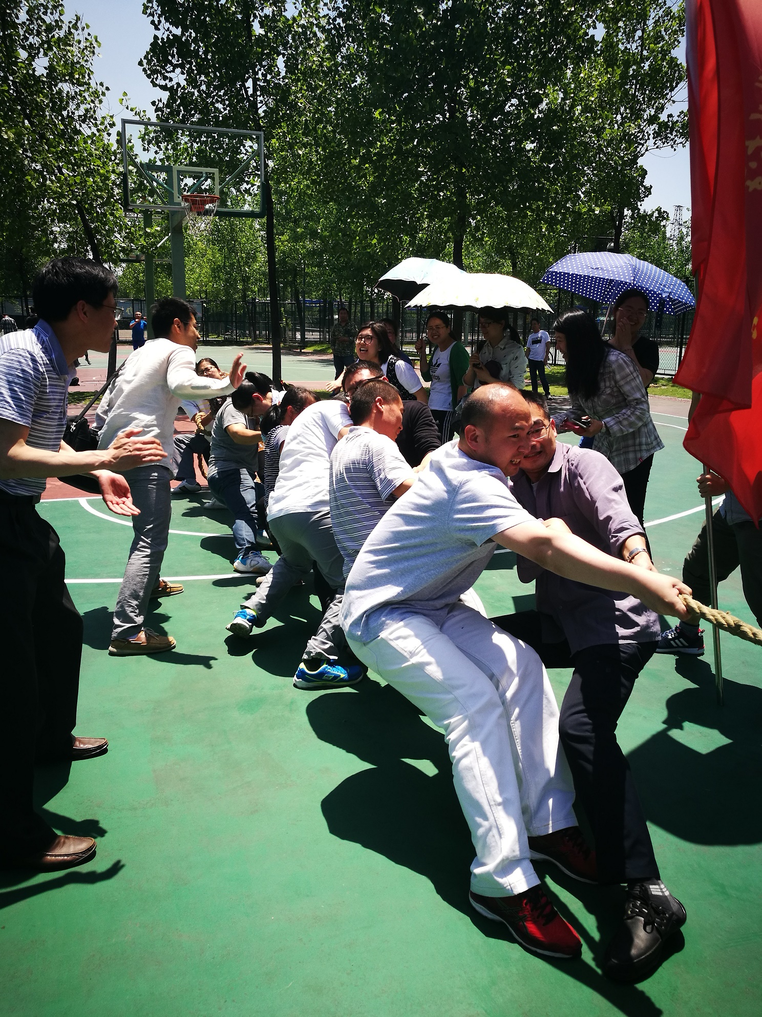 工会拔河比赛-计算机学院